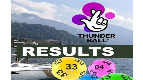 thunderball results 3 numbers